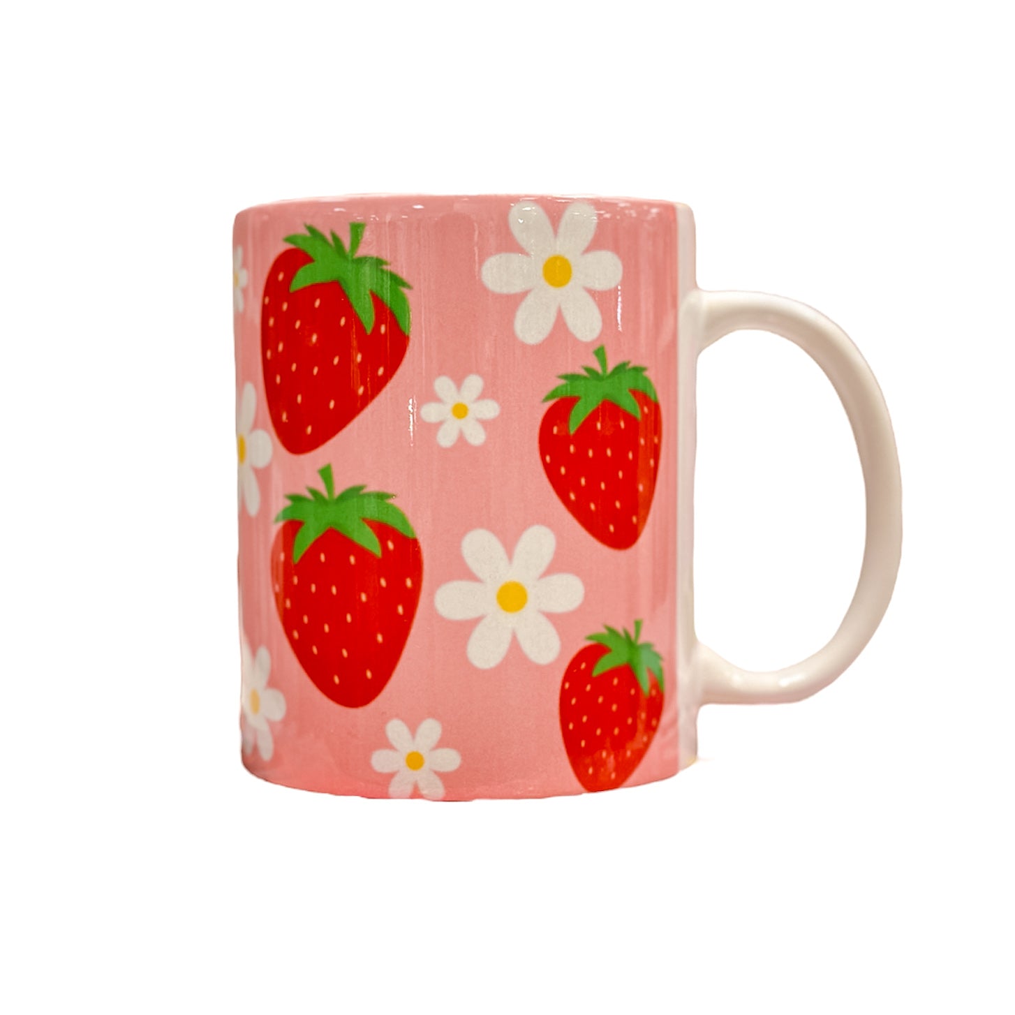 Strawberry Daisy Coffee Mug