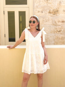 Lillian White Mini Dress