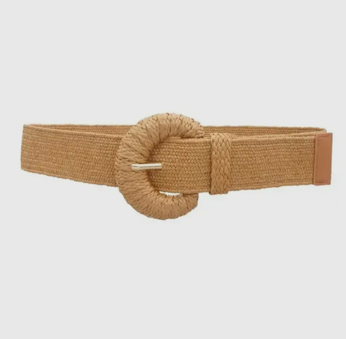 Raffia Belt
