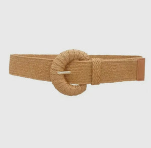 Raffia Belt