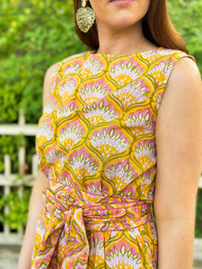 Bohemian Gemme Charlotte Maxi- Marigold Peacock