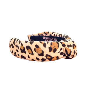 Leopard Knotted Headband