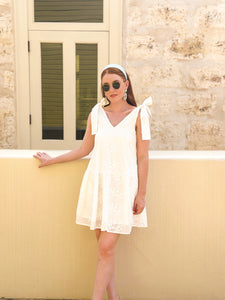 Lillian White Mini Dress