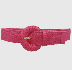 Raffia Belt