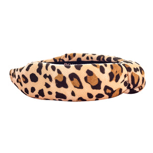 Leopard Knotted Headband