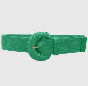 Raffia Belt
