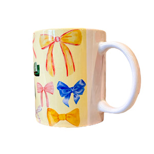 Watercolor Bow Coffee Mug