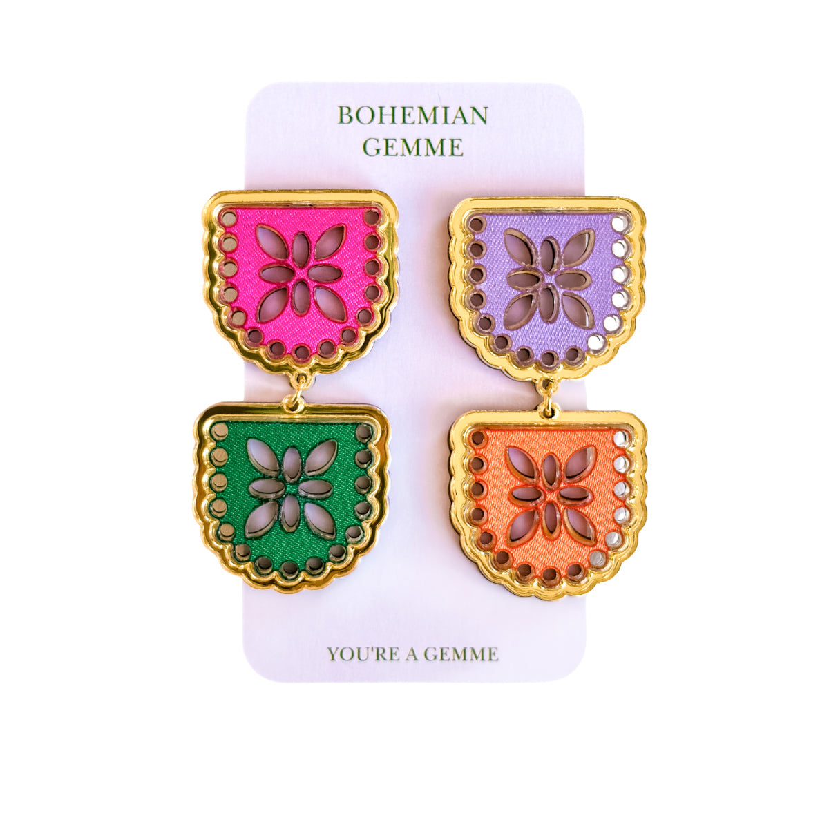 Papel Picado Earrings