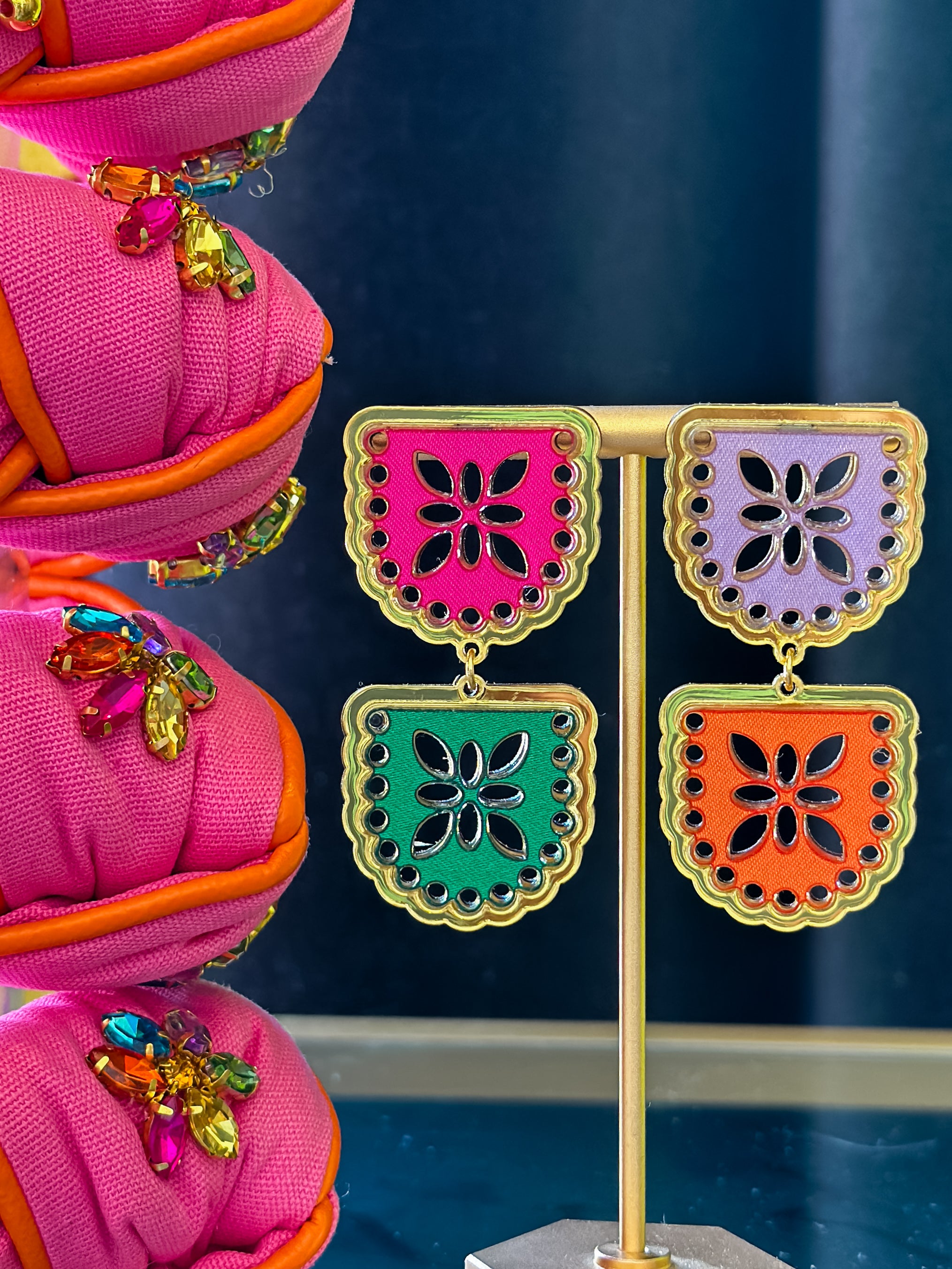 Papel Picado Earrings