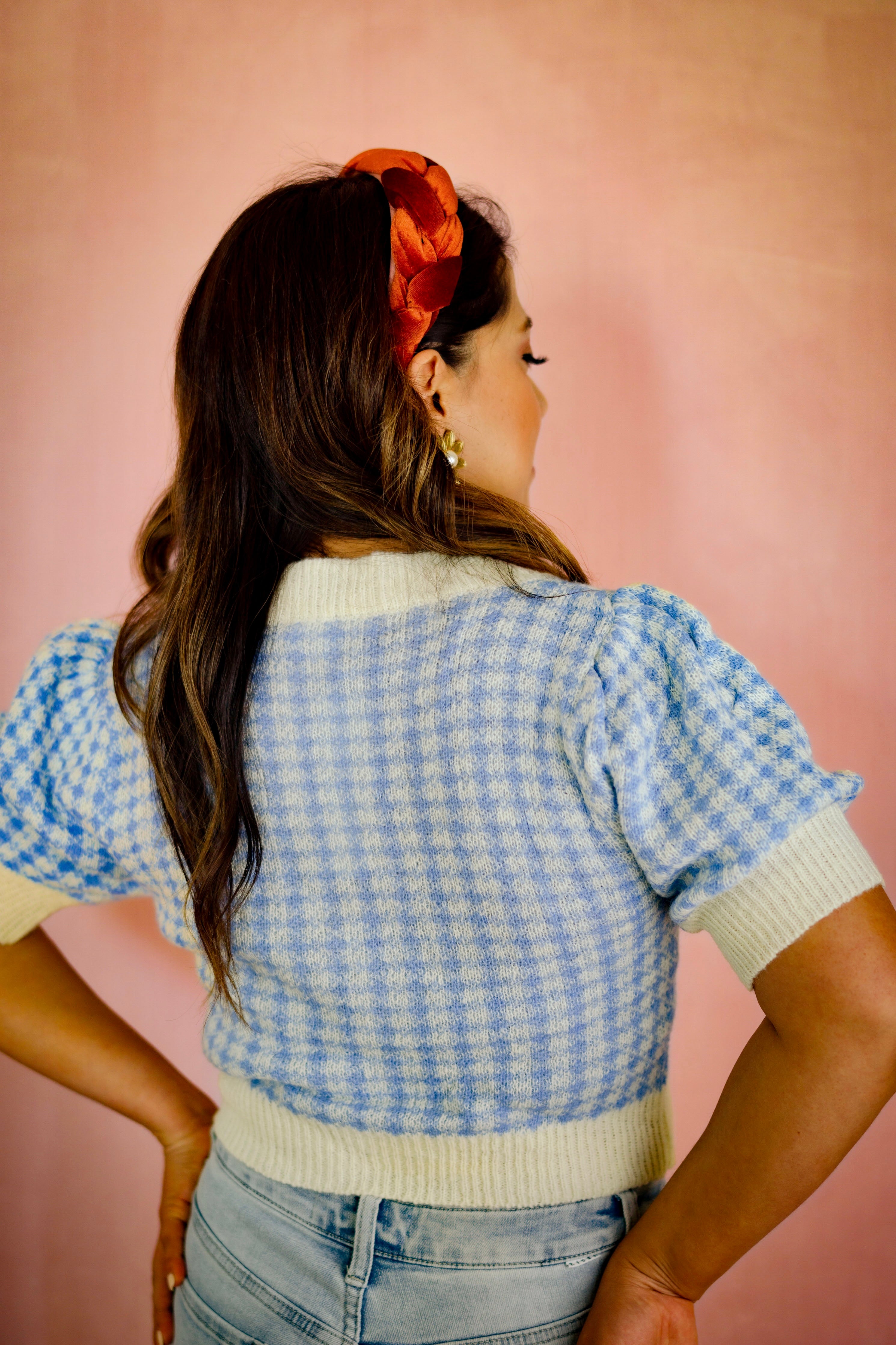 Maya Short Sleeve Button Down Cardi