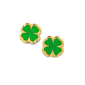 St. Patty’s Day Clover Stud Earrings