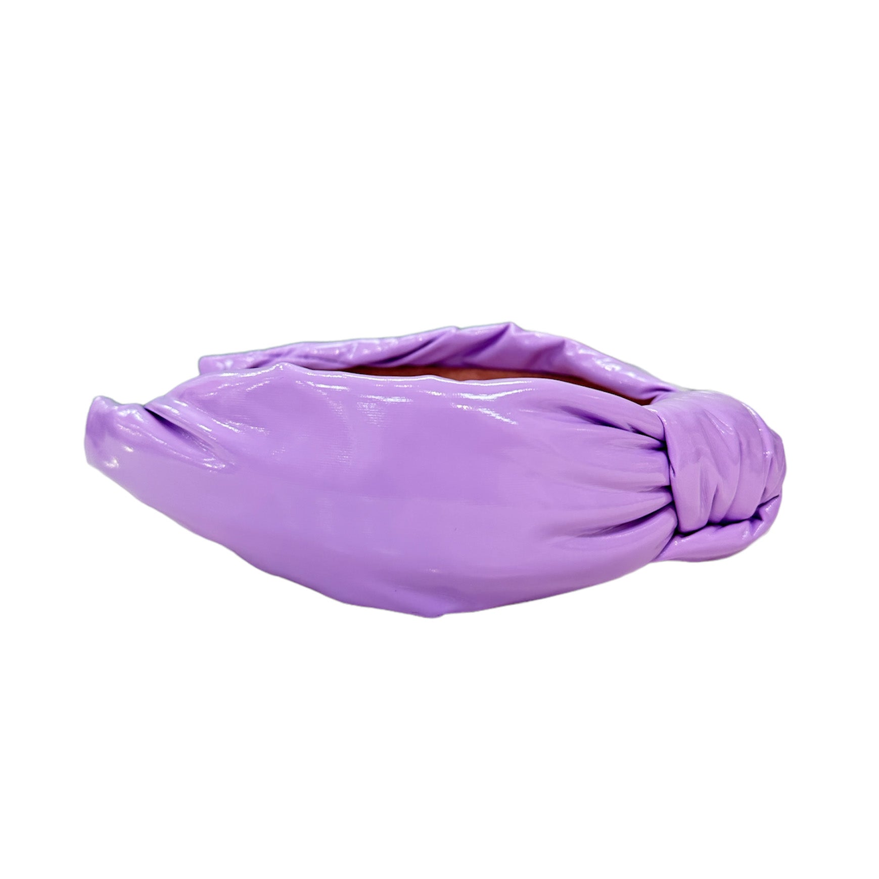 Lavender Patent Leather Headband
