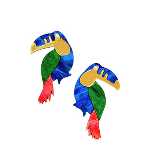 Tropical Toucan Statement Studs