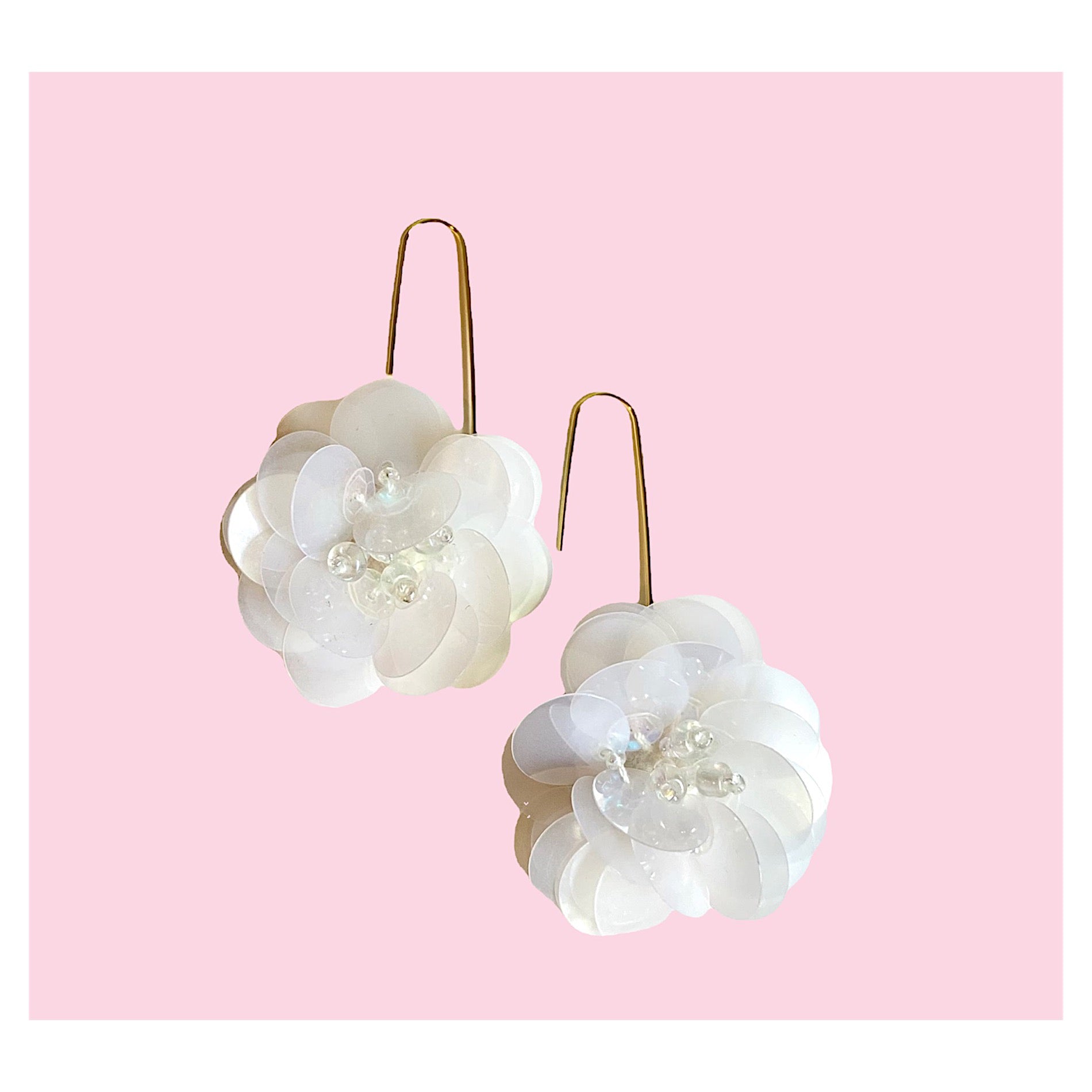 Maddie Flower Dangle Earrings